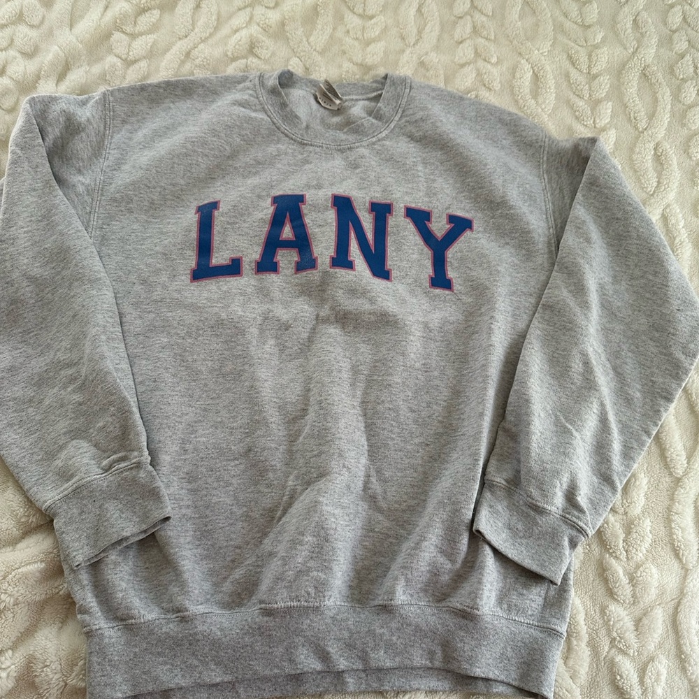 Gray LANY Sweatshirt crewneck sz Medium by gildan